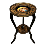 Napoleon III era ceremonial table in Boulle marquetry around 1850