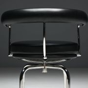 LC7 chairs by Charlotte Perriand, Le Corbusier and Pierre Jeanneret, 1980s