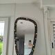 Free-form ceramic mirror, april 1968