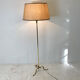 Lampadaire en laiton vintage 1930