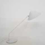 White metal Hala desk light, The Netherlands 1970