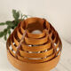 Lampe scandinave vintage en lamelles de bois