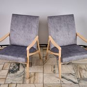Paire de fauteuils conçus par J. Jiroutek, TON Tchécoslovaquie, années 1960, Vintage