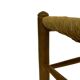 Vintage Danish papercord stool rope beech mid century '60s design