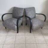 Pair of Art Deco armchairs