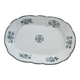 Plat ovale en terre de fer