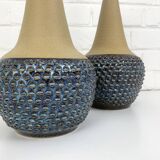 Pair of Einar Johansen ceramic table lamps, Soholm, Denmark, 1960s
