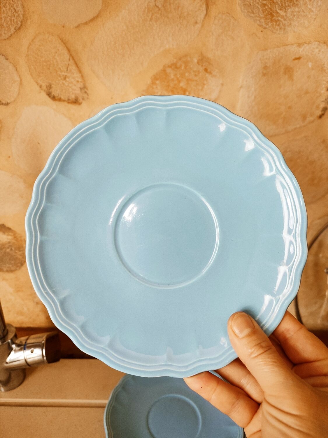 Set of 3 chocolate cups by Salins