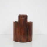 1960s Wooden ice bucket by Jean Gillon from Brazil
