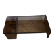 Vintage transparent Usame table by Patricia Urquiola for Kartell