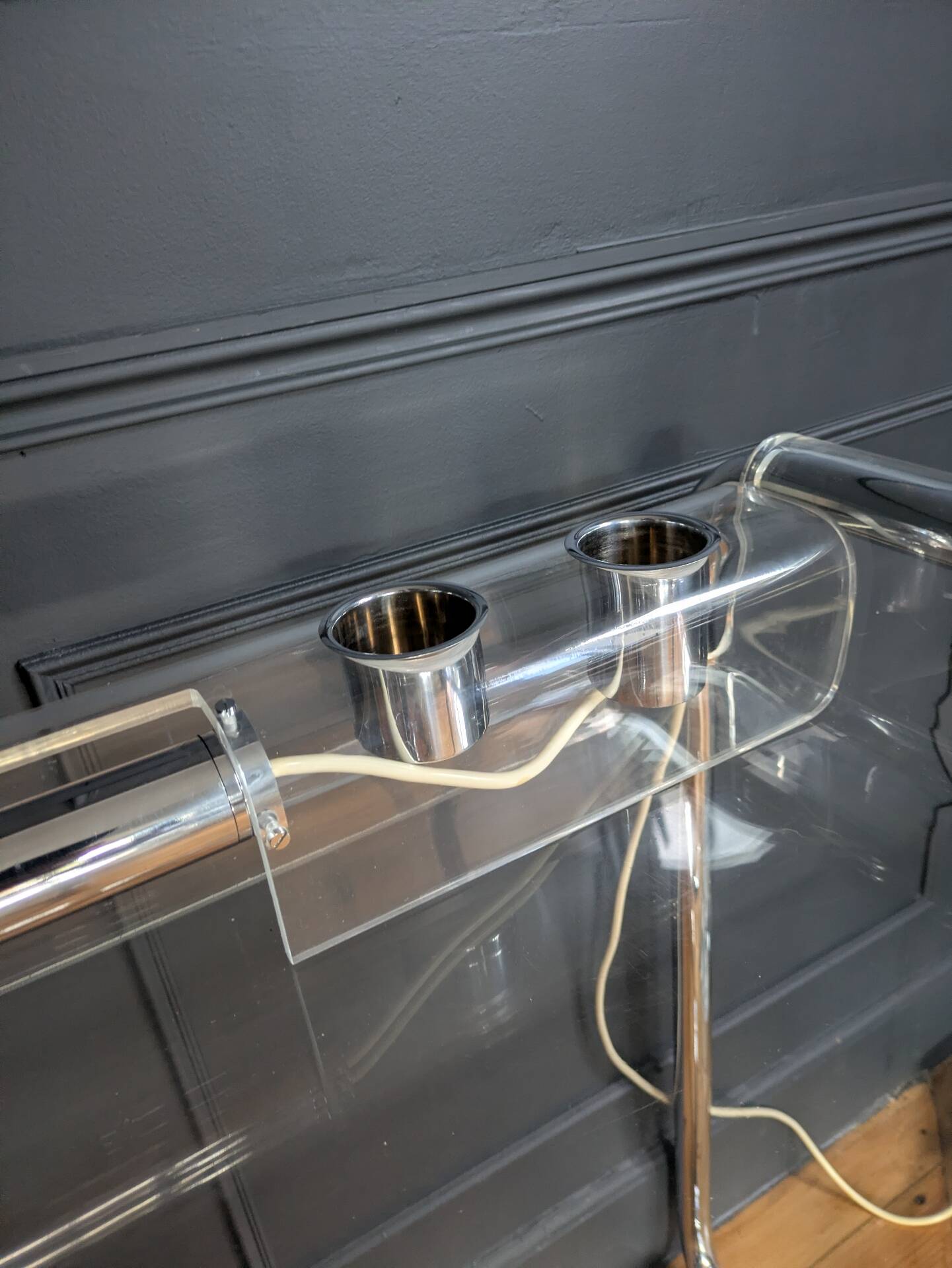 Rare Bureau  et fauteuil ''IIIForm'' Fabio Lenci ,Formes Nouvelles 70'