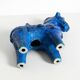 60s ceramic horse from the Rimini Blue collection by Aldo Londi for Bitossi