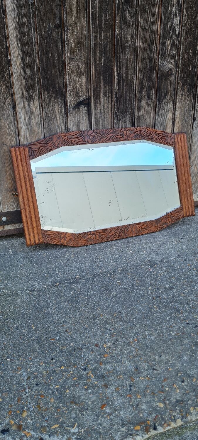 Miroir biseauté art deco