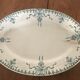 Oval porcelain dish of Gien Terre de fer "Venice"