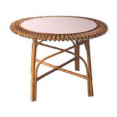 Table soleil rotin