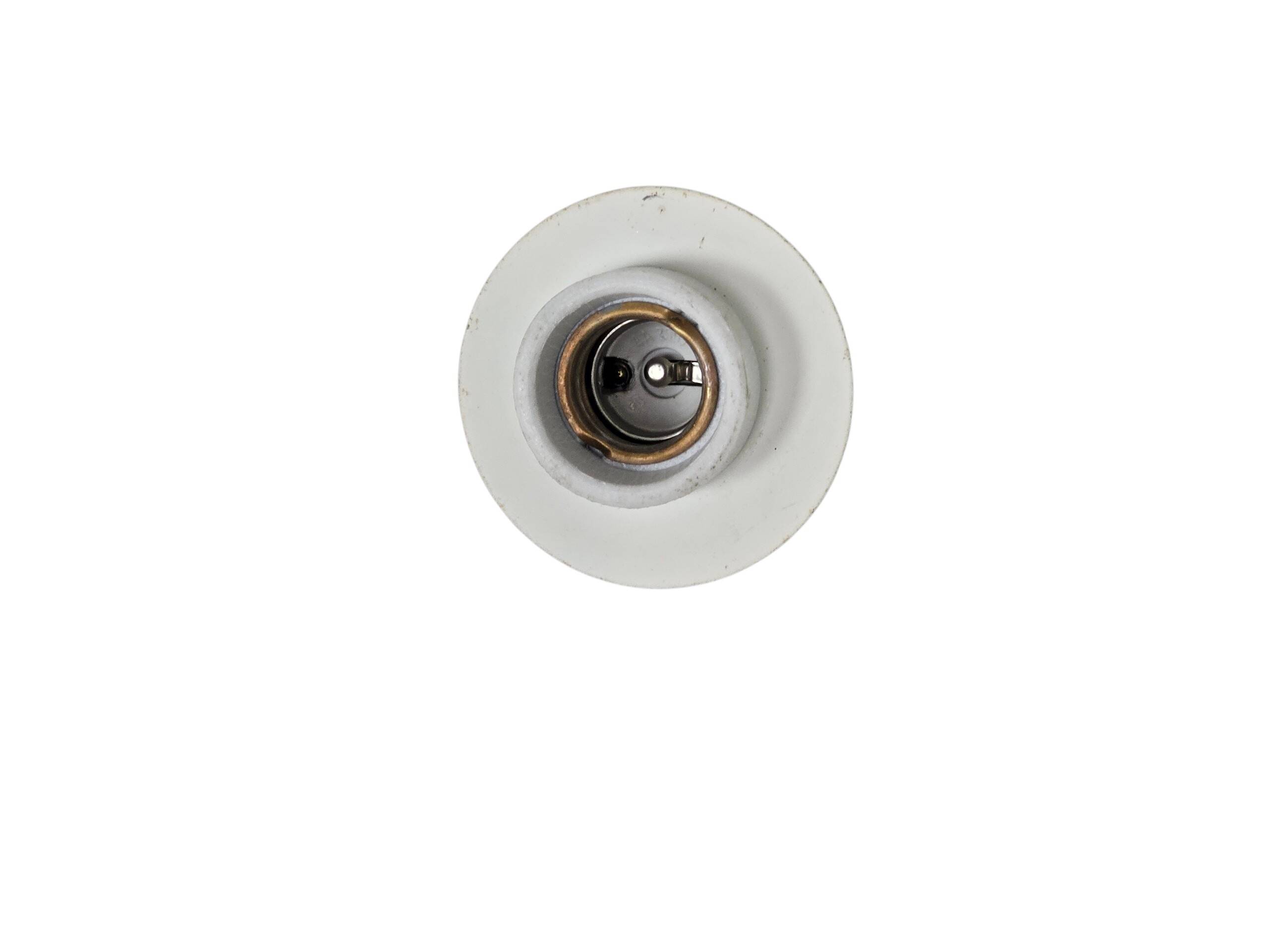 Lampe à pendentif conique minimaliste vintage - style billard Louis Poulsen - années 70