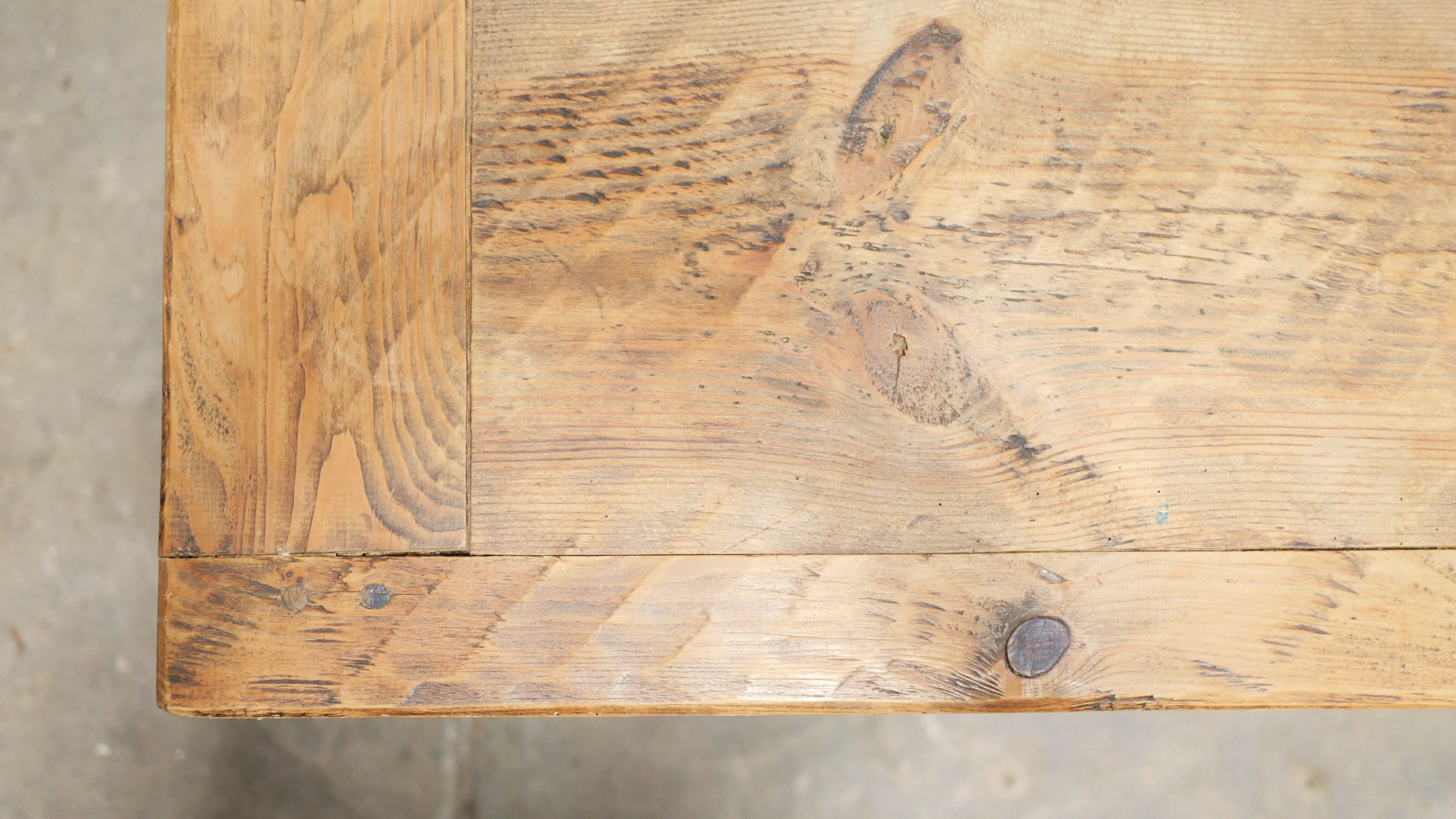 Vintage farm dining table