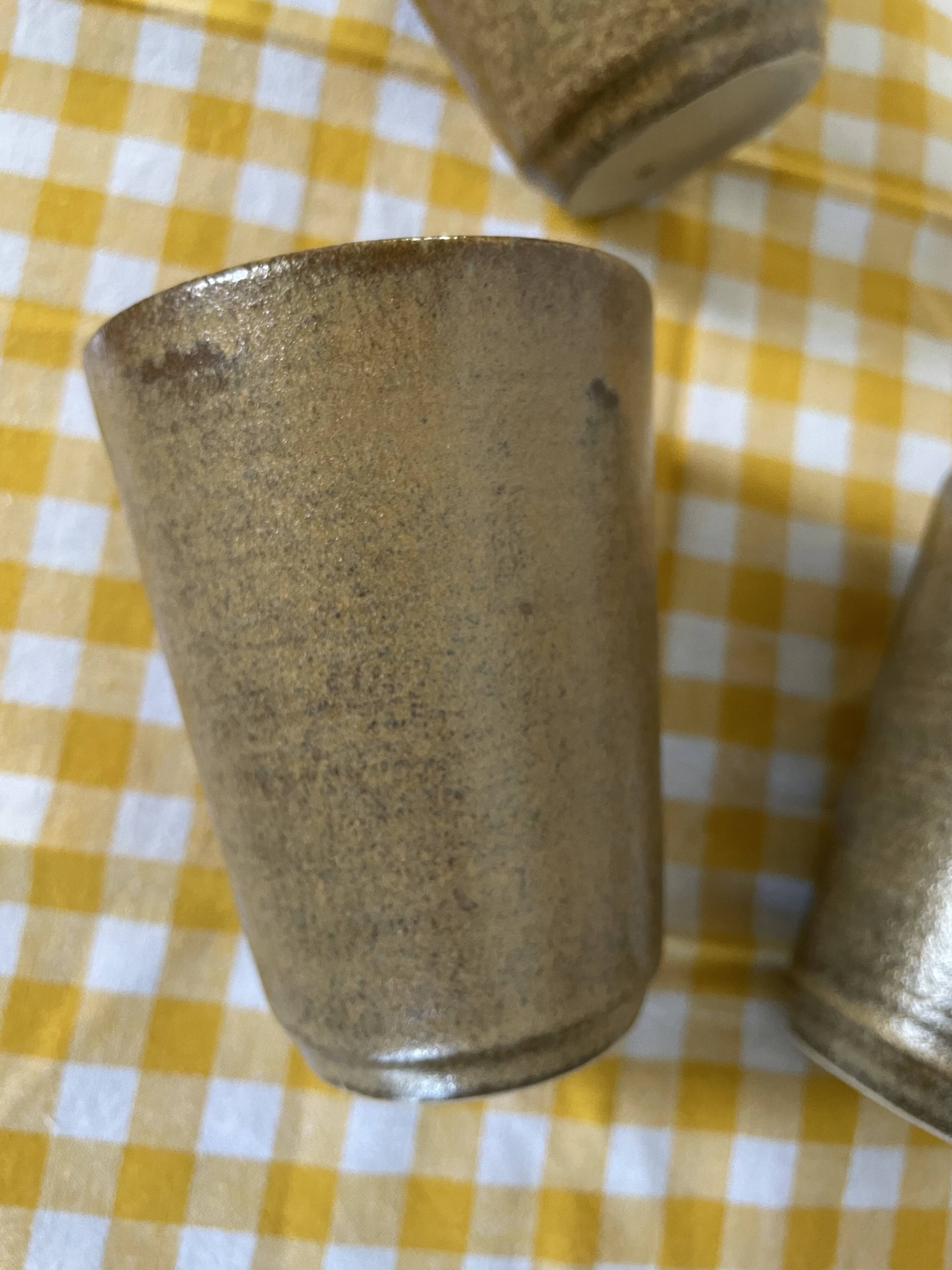 Digoin stoneware mugs