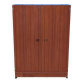 Vintage compact Scandinavian teak cabinet/sideboard, 1960s