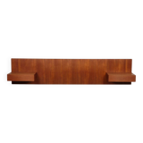 Scandinavian teak headboard, 1960
