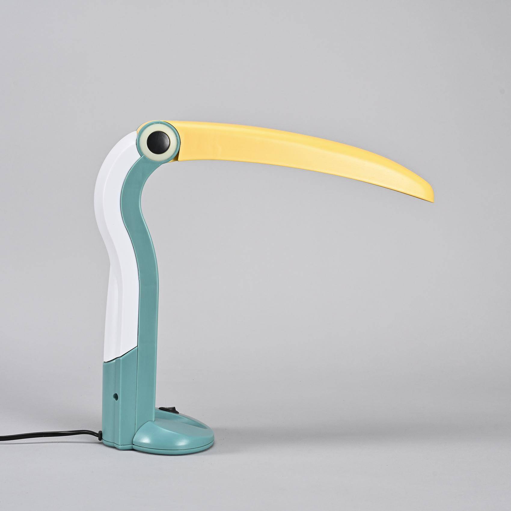 Vintage lamp Toucan, HT Huang, 1980
