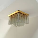 XL Kalmar Flush Mount with Crystal Glass Elements, Vienna Austria