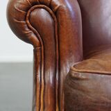 Fauteuil à oreilles en peau de mouton