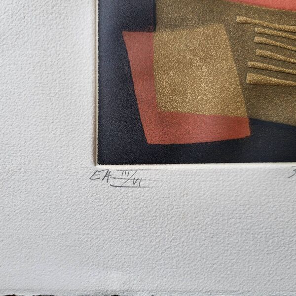 Epreuve d'artiste Bertrand Dorny, signée et numérotée