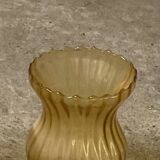 Abat jour en verre jaune années 50 TBE