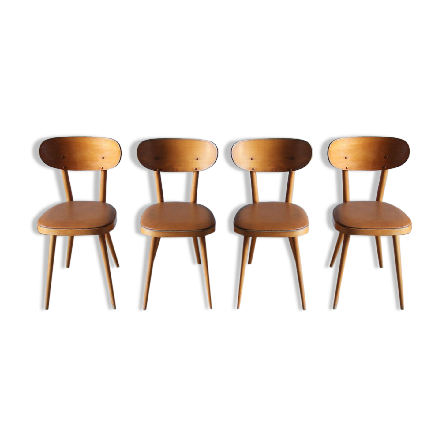 Lot 4 Baumann chairs