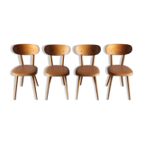 Lot 4 Baumann chairs