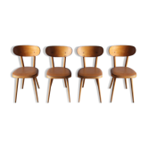 Lot 4 Baumann chairs