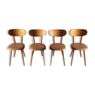 Lot 4 Baumann chairs