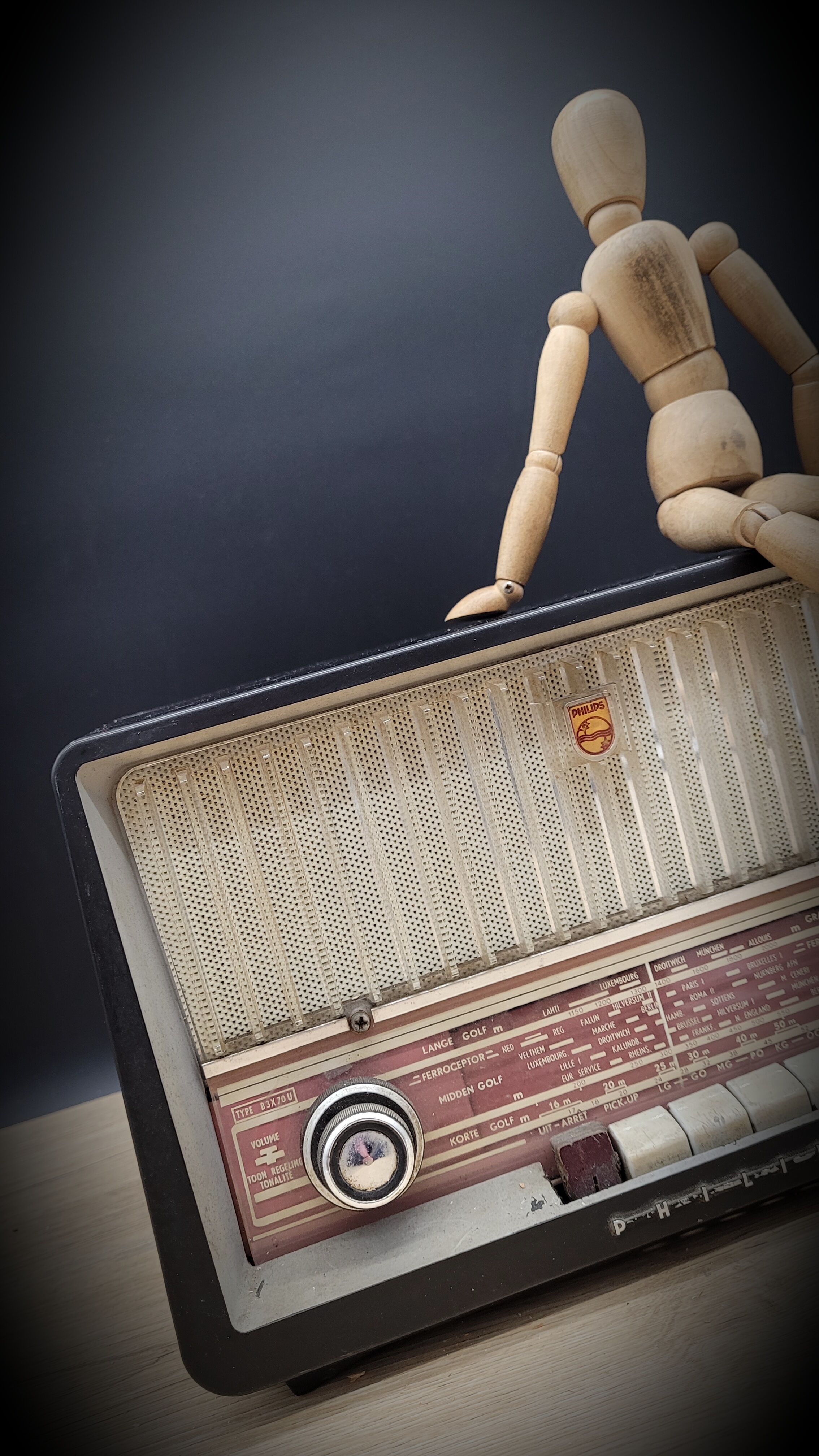 Radio Philips bakelite