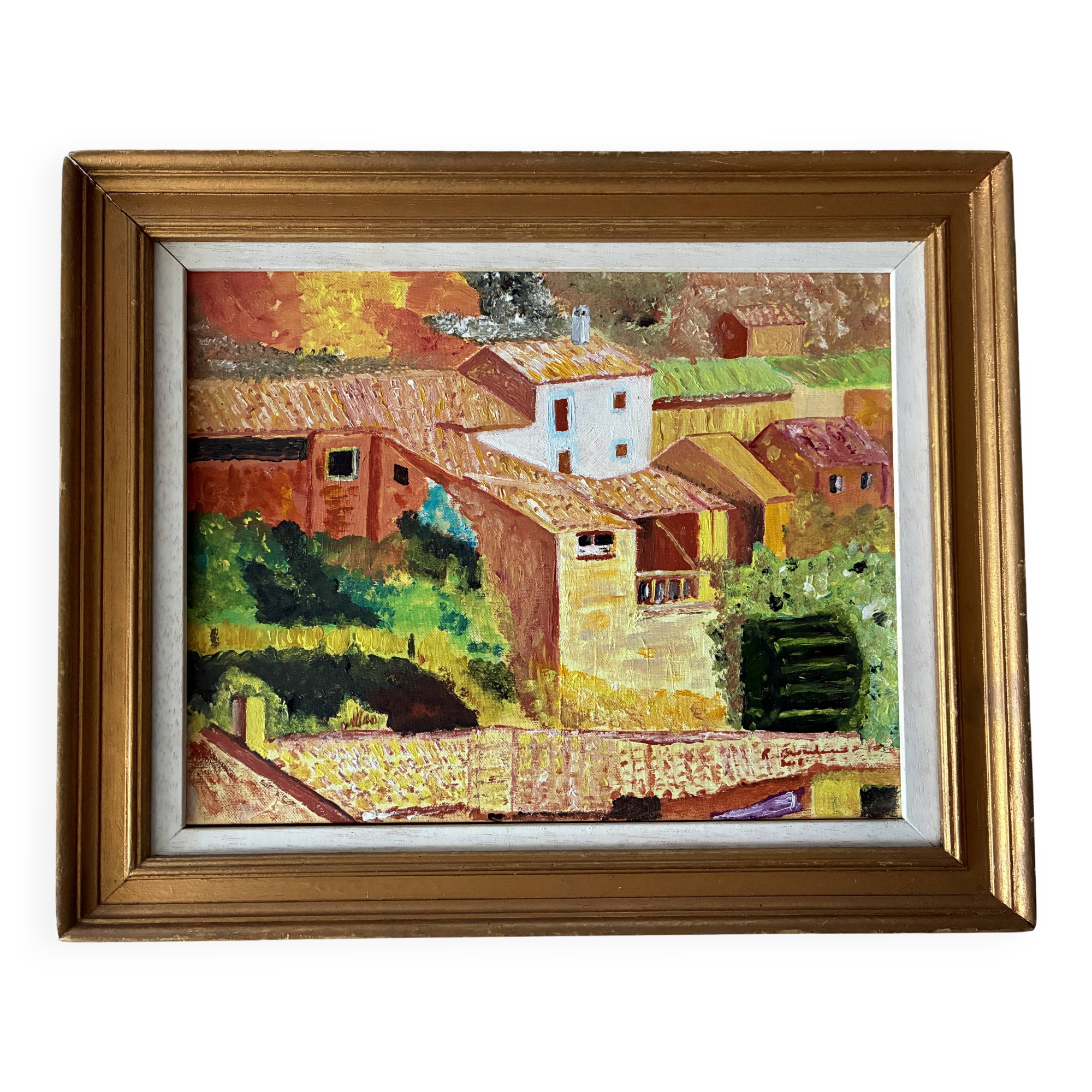 Tableau Village in the sun