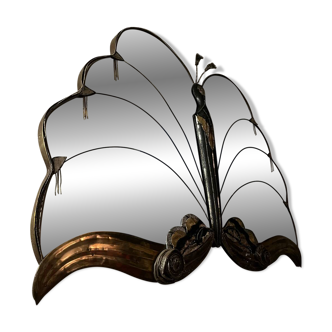 Miroir en forme de papillon  Art Deco