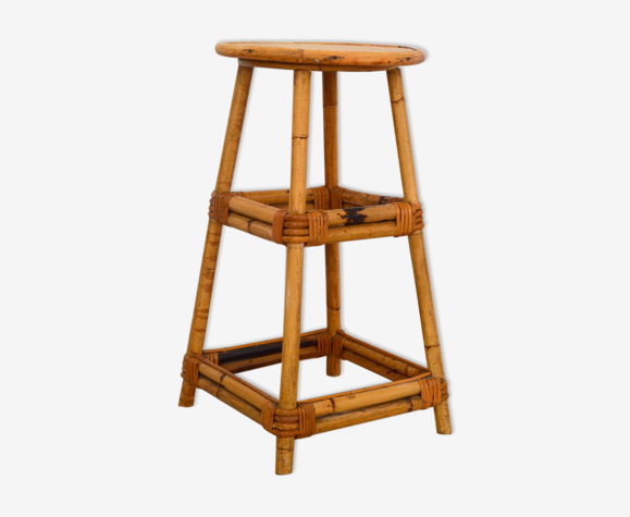 Tabouret de bar en rotin