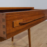 Mid Century Danish Teak Console Table , 1970s