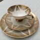 Vintage tea/coffee trio in porcelain from Bavaria Winterling Marktleuthen —