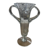 Biot vase in blown glass