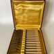Coffret complet de 12 fourchettes à dessert Inox manche Bakélite