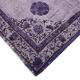 Hand-knotted antique oriental 1970s 216 cm x 320 cm purple carpet