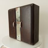 Vintage metal medicine cabinet from the 1950s