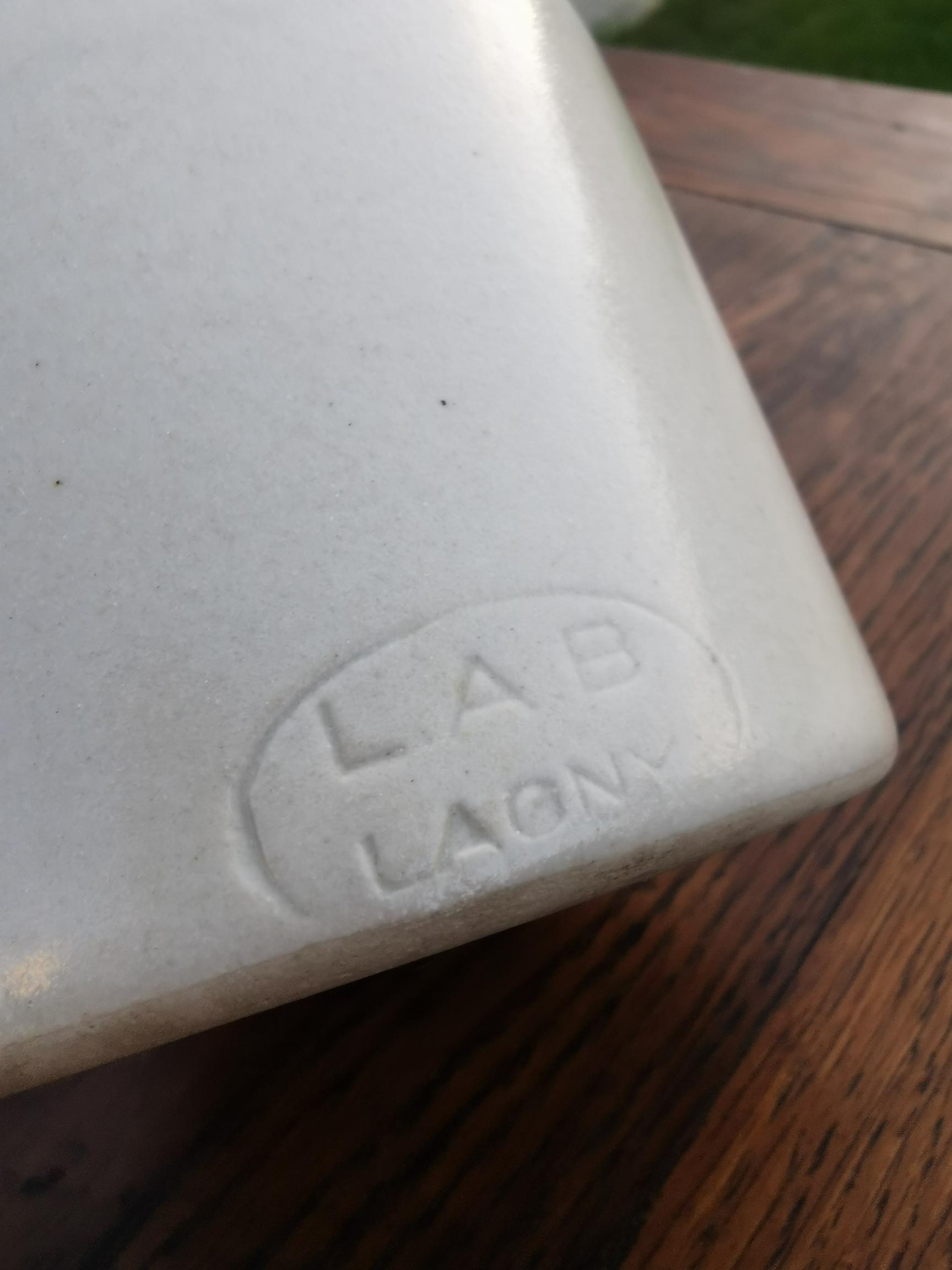 Sandstone mustard pot