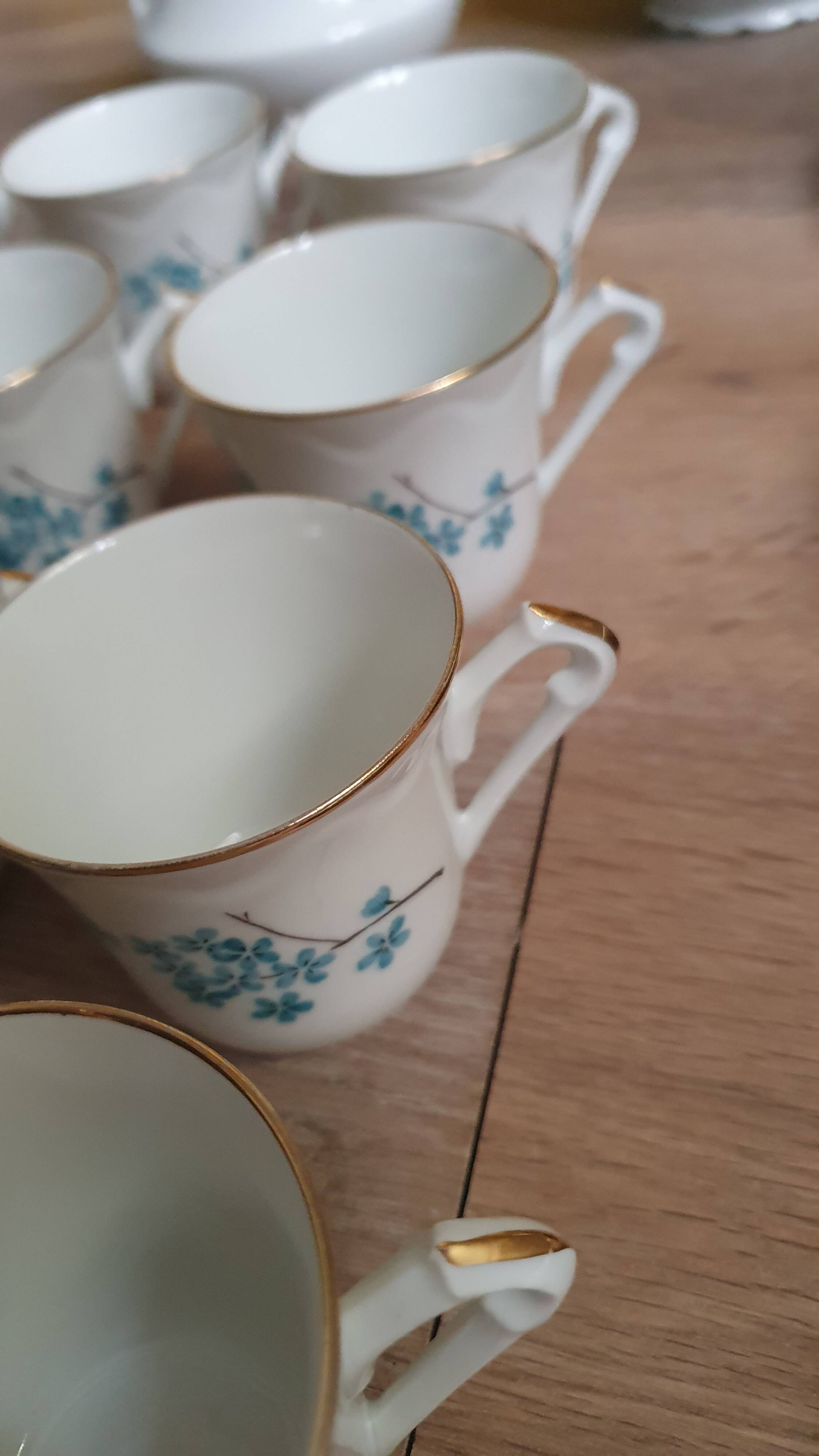 Othello coffee service by Massé and Surget