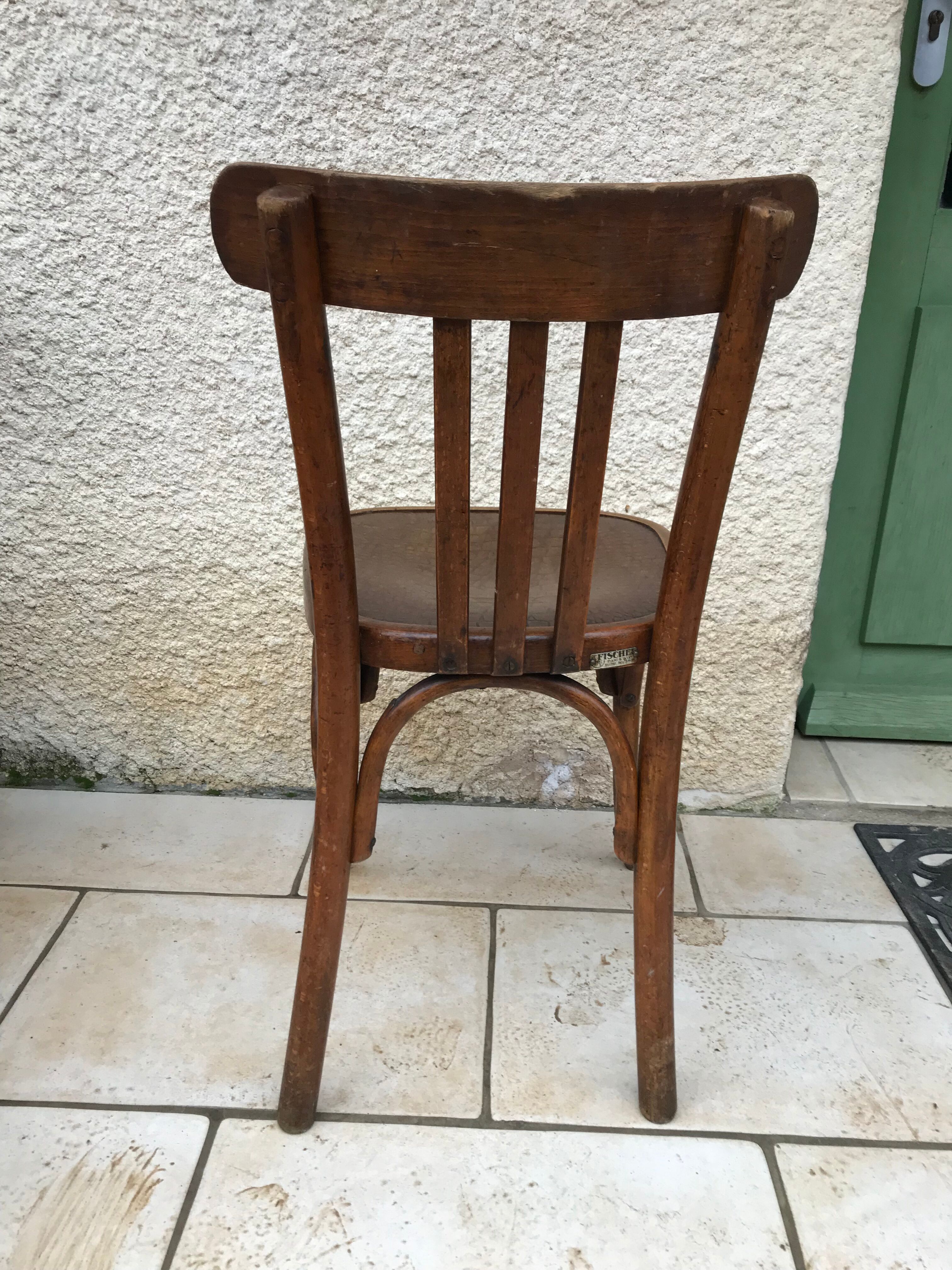 Set of 6 chairs Bistro FISCHEL
