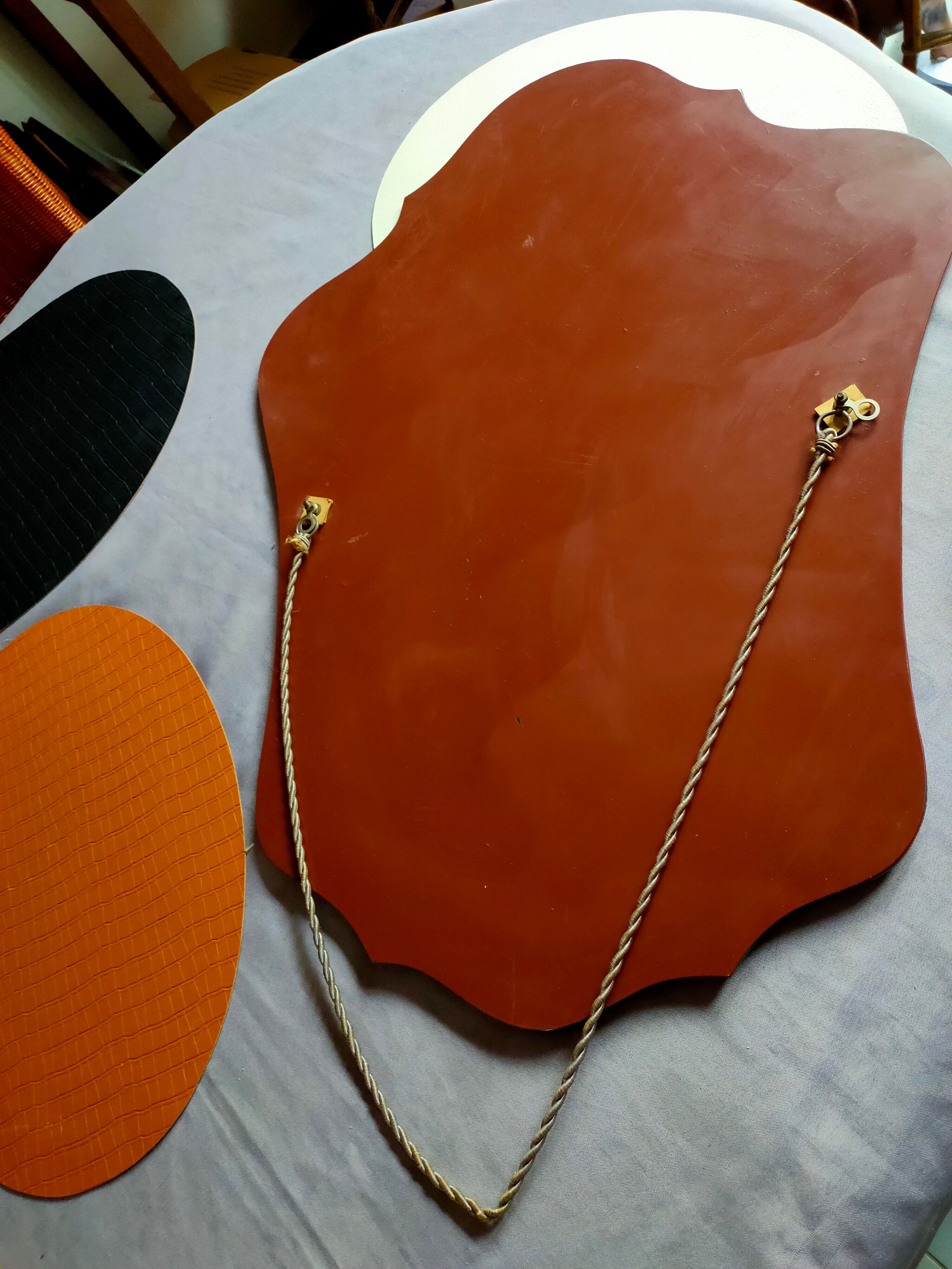 Vintage beveled mirror 54x73cm