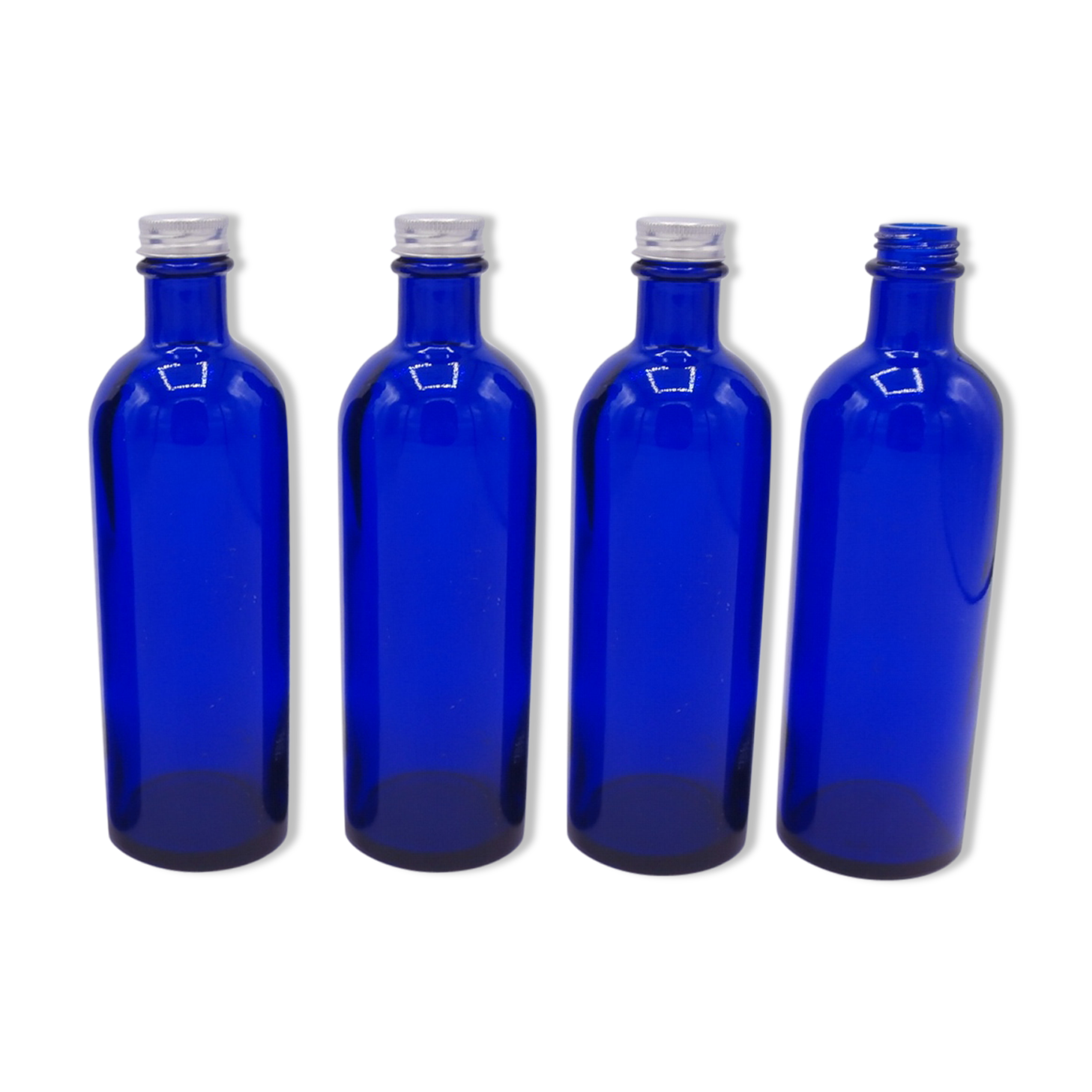 Set of 4 small bottles