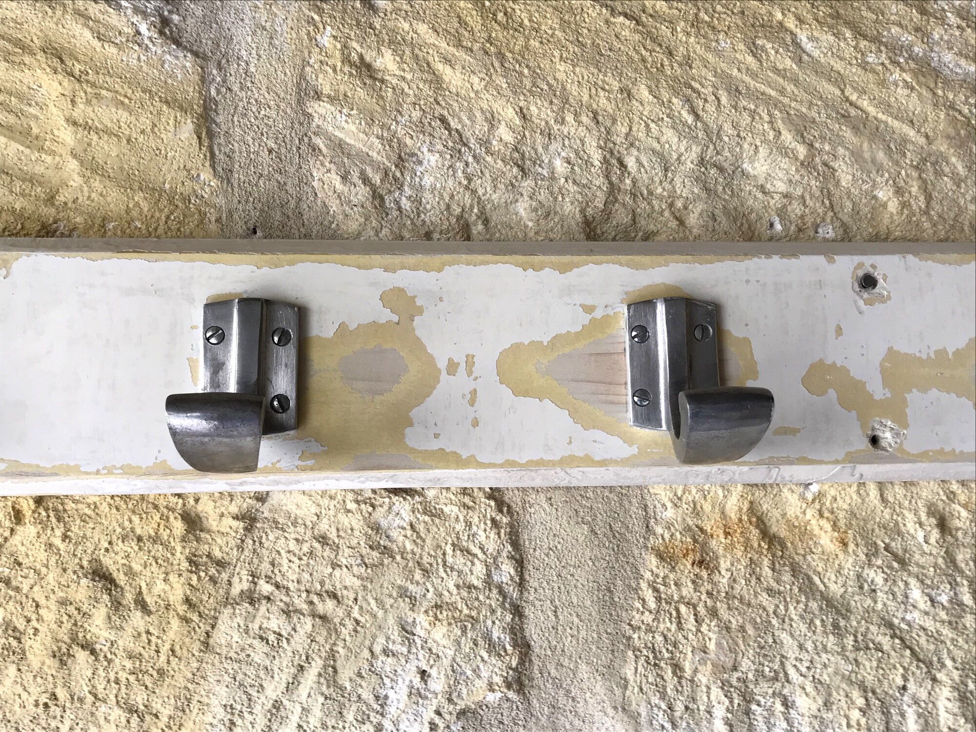 Vintage wall coat rack 50s