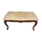 Louis XV marble coffee table